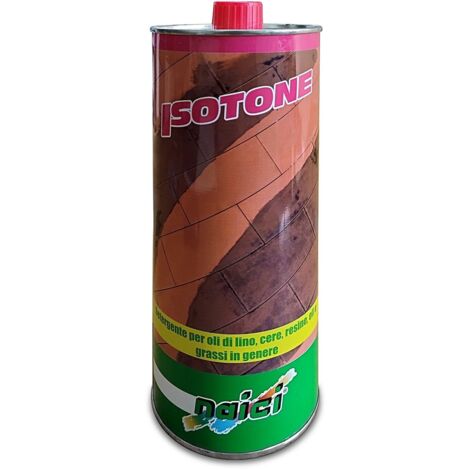 Naici ISOTONE detergente per olio di lino cere resine e oli in genere 1 LT