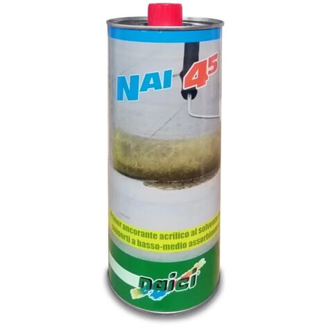 Naici NAI 45 primer fondo ancorante in base solvente riconsolidante 1 LT