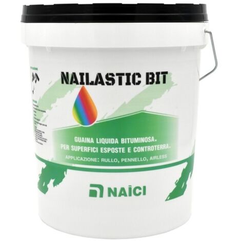 Naici NAILASTIC BIT guaina liquida impermeabilizzante bituminosa 20 KG