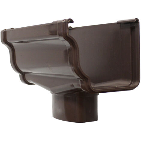 Naissance centrale BI-SYSTEM PVC BEST carrée - marron - First Plast