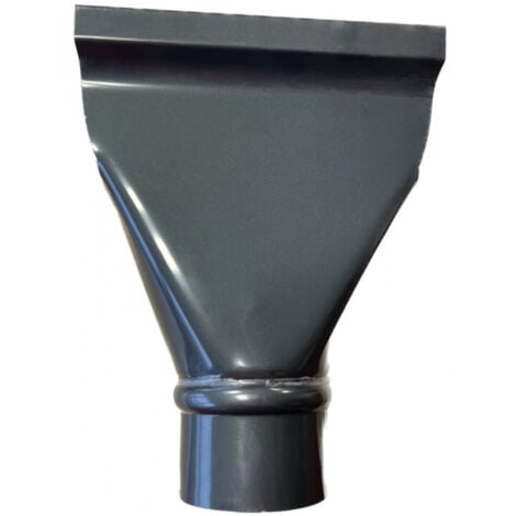 Naissance de gouttière corniche G300 gris anthracite - ALUHOME