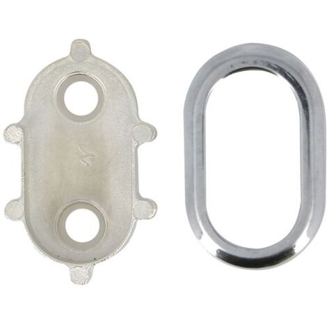 Naissance Dressing 30x15 Matal Bague Amov Chrome - Mobois