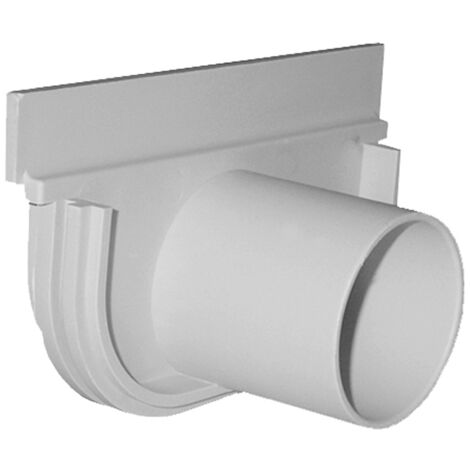 Naissance fond droite/gauche en polypropylène – Sortie Ø 50 mm – Hauteur 100 mm – Série 130XL pour évacuation des eaux