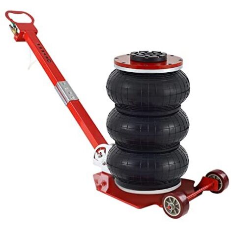 Naizy – Cric pneumatique 3T avec poignée réglable – Capacité de charge 6600 lb – Hauteur de levée 400 mm – Gonflage rapide en 5 secondes - JACK 3 T