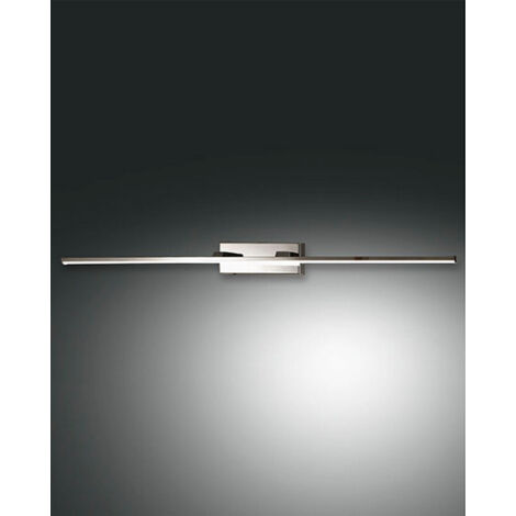NALA  APPLIQUE CROMO  L.75cm a LED 3000K - 15W - 1850 lm IP44