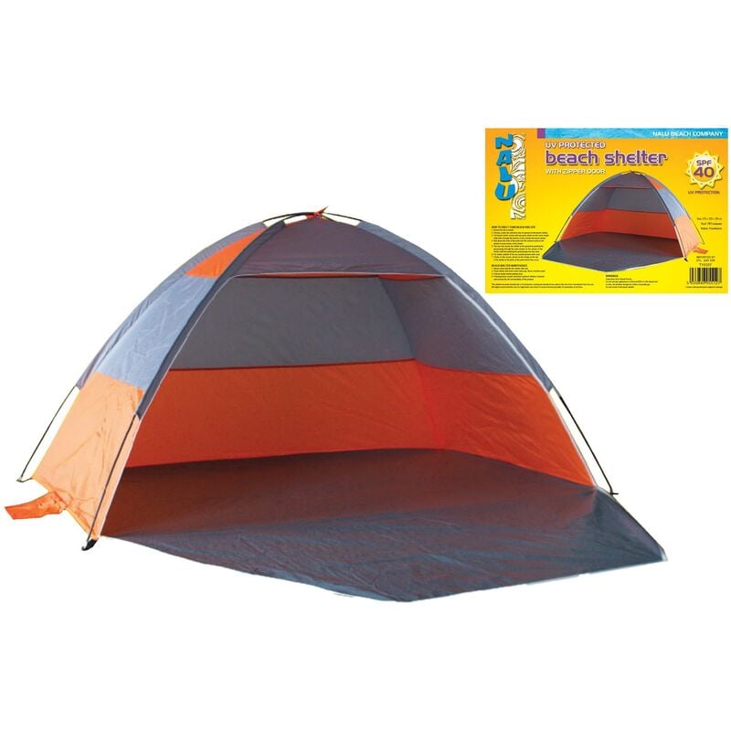Uv Protected SPF40 Monodome Beach Shelter Tent 210x120x120cm & Carry Bag - Nalu