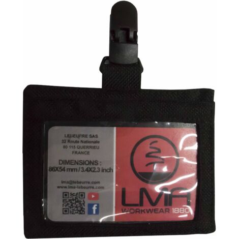Namensschildhalter Namensschildhalter schwarz t.u - LMA - 99108
