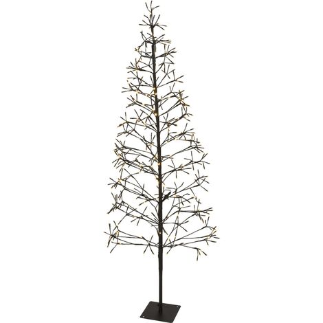 Ambiance Sapin de Noël avec 400 LED Arbre Décoration de Jardin Multi-taille
