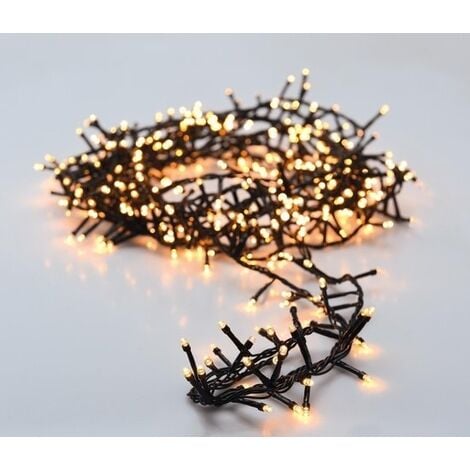 Nampook Weihnachtsbaumbeleuchtung - 20 m - 1000 extra warmweiße LEDs