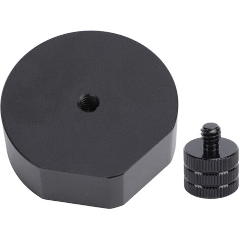 Nannigr Adaptateur de trépied d'antenne satellite avec têtes de balle Secure Connexion Aluminium ALLIAL MONT POUR RV REMARRE CAMPARECAND YACHT Black