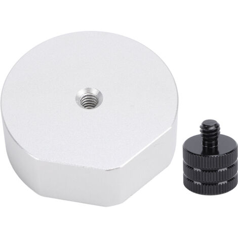Nannigr Adaptateur de trépied d'antenne satellite avec têtes de balle Secure Connexion en aluminium MONTRE ALLIAGE POUR RV TRANGER