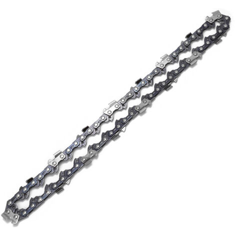 Nannigr Chaine d'Outils de Coupe, Chaine pour Tronçonneuses 20 cm, Chaine Chromée Anti-Rebond