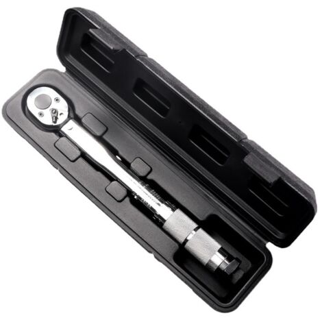 Gistuch – Clé dynamométrique 19-110 Nm 3/8 pouces carré – Acier 45 – Longueur 36,5 cm – Poignée ergonomique pour confort – Utilisation automobile et technique