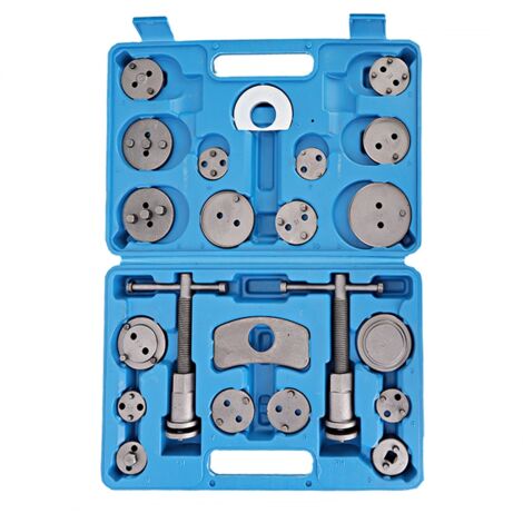 Nannigr Coffret Repousse-piston de frein Set 22 pièces Outil Auto Garage Étrier de frein