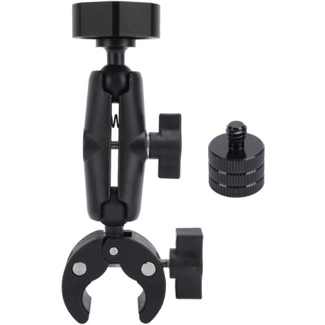 Nannigr Échelle RV Moup de composition pour mini-ABS Aluminium ALLIAGE MULIFONCTION RÉGLABLE RÉGLABLE POSTE RV REVANDE YACHT NOIR
