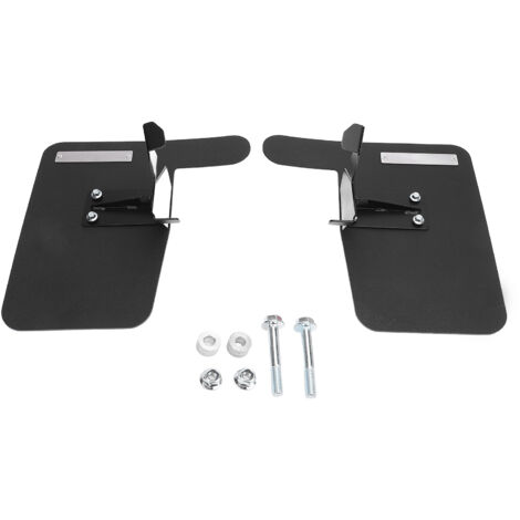 Nannigr Frappe de boue à bras traînante 7in x 10 7/8in garde arrière HDPE robuste pour Maverick X3 2017 et après