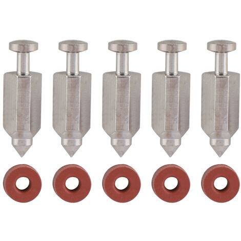 Nannigr Kit de réparation de joint de siège d'aiguille de carburateur, 5 pièces, pour 398188