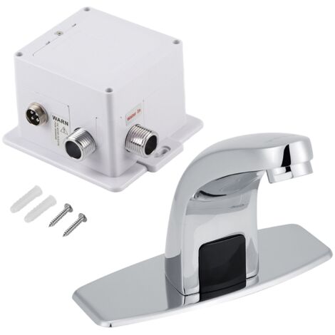Nannigr Robinet Automatique Infrarouge sans Contact Robinetterie lave main de Lavabo de Cuisine et Salle de Bain
