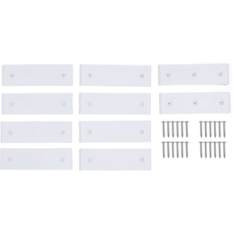 Nannigr Roule-remorque Bunk tobs de glissière Structure Structure 3 pouces x 10 pouces Slicks pour le chargement et le déchargement