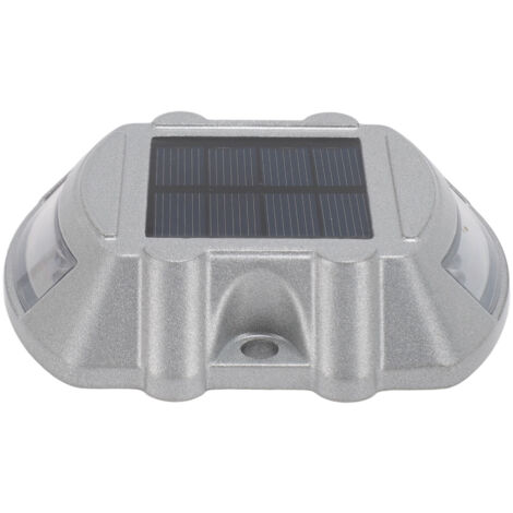 Nannigr Solar Road Stud Light Aluminium ALLIAGE ALLIMé MOTEUR EXTéRIEUR EXTéRIEUR MARCHEURS 6V 1.8W POUR STEP TLOARWALK ESPAIR GARDIN GROUPE BLEU