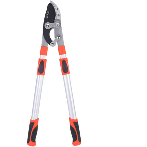 Nannigr Télescopique Branche Ébrancheurs 69-102cm, lame en acier au carbone,Poignées en aluminium solides,dotés d'une Poignée antidérapante pour les gros morceaux de bois, sécateur de jardin