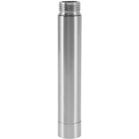 Nannigr Tube d'extension de douche en acier inoxydable, rallonge de pomme de douche à main pour salle de bain 4 pouces