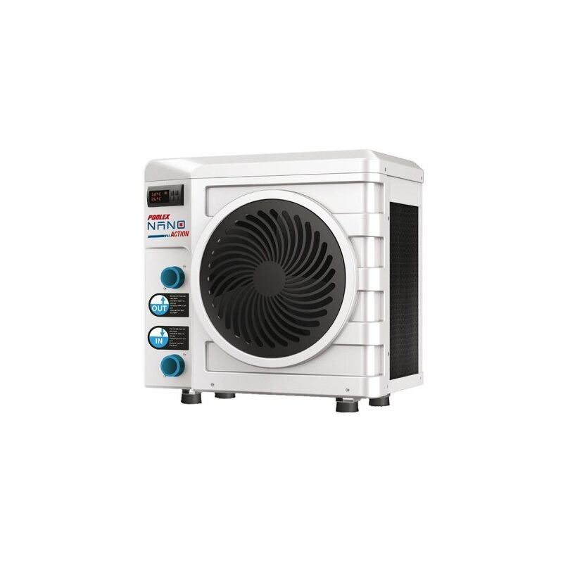 Pompe à chaleur Poolex Nano Action 4 kW - Piscine 25 m