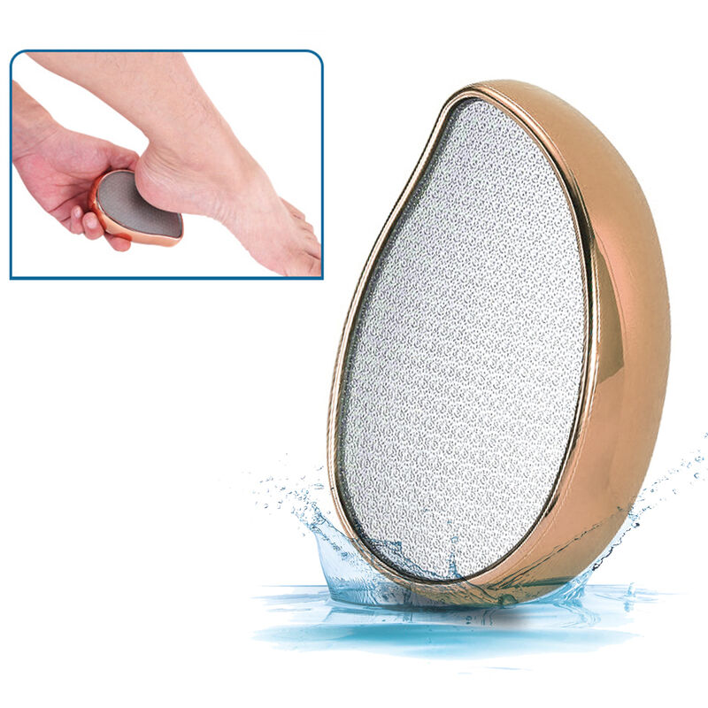 

Nano Glass Callus Remover para pies secos y humedos Lima portatil para pies Herramienta de pedicura facil y segura de usar Fregadora lavable para