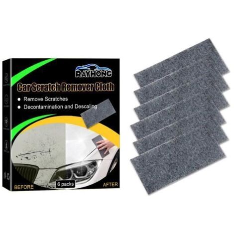 Nano Sparkle Cloth Car Scratch Remover, Nano Sparkle Cloth for Car Scratches, Magic Car Scratch Remover Cloth for Car Scratch, 6pcs