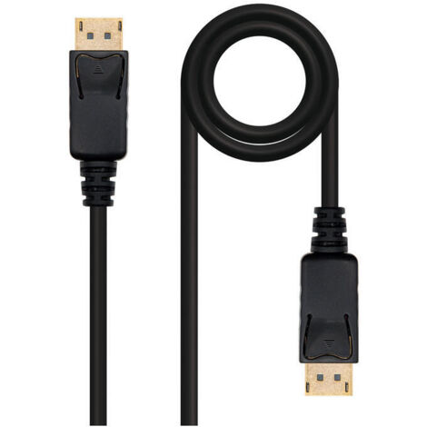 NanoCable 10.15.2307 - Cable DISPLAYPORT, DP/M-DP/M,Macho-Macho, (20 Pines), Negro, 7.0mts