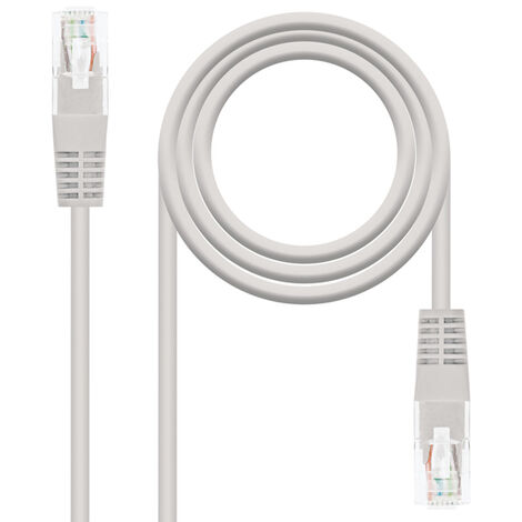 Câble de réseau nanofilaire Rj45 UTP Catégorie 5e de haute qualité, disponible en différentes tailles et couleurs