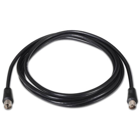 NanoCable 10.26.0202 - Cavo antenna TV 75 Ohm, maschio-femmina, 1,8m