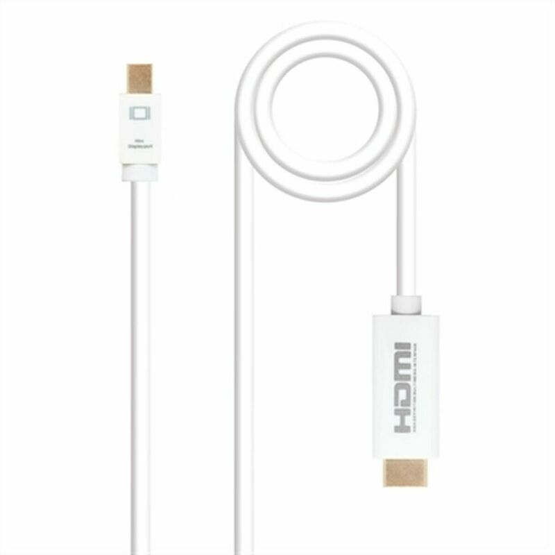 

Adaptador Mini DisplayPort a HDMI 10.15.4002 Blanco - Nanocable