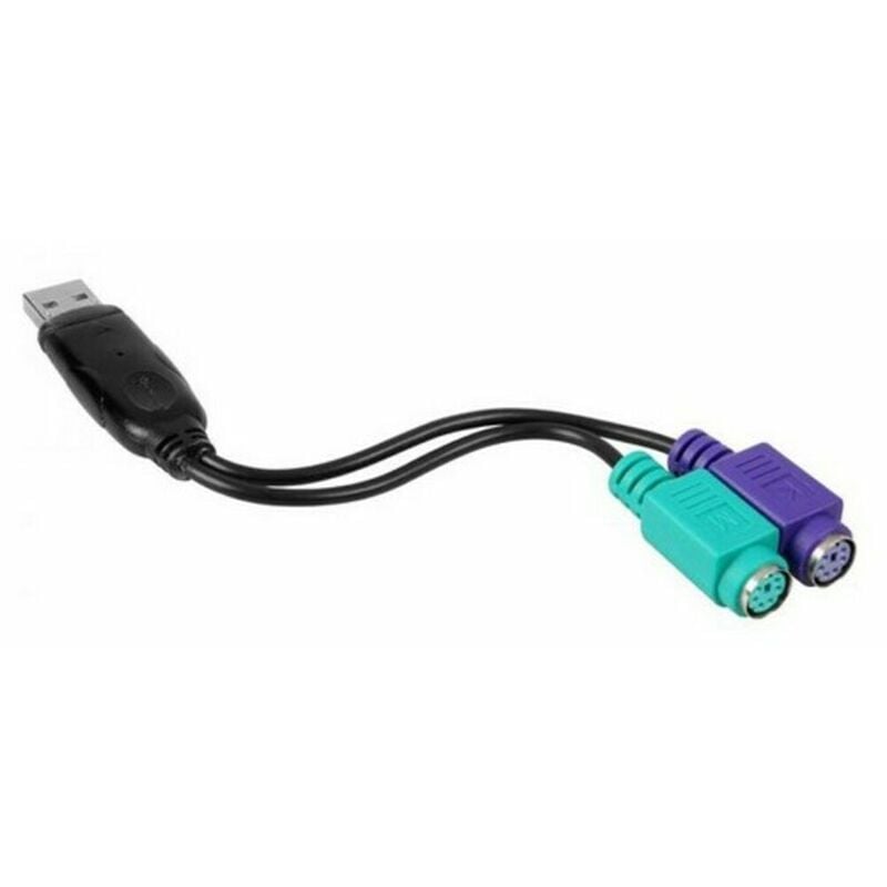 

NANOCABLE Adaptador PS/2 a USB NANOCABLE 10.03.0101 Negro