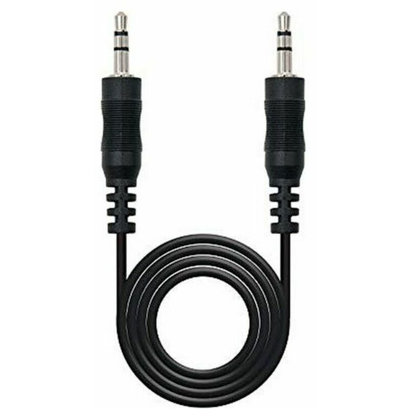 

NANOCABLE Cable Audio Jack (3,5 mm) NANOCABLE 10.24.0110 10 m Negro