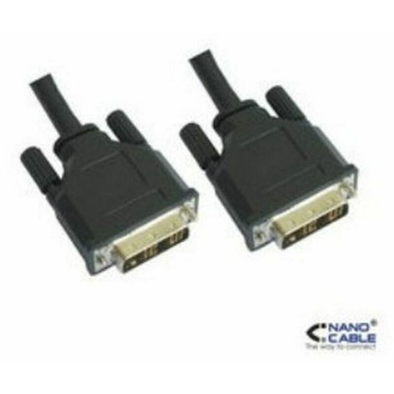 

NANOCABLE Cable DVI NANOCABLE 10.15.0603 3 m Macho a Macho