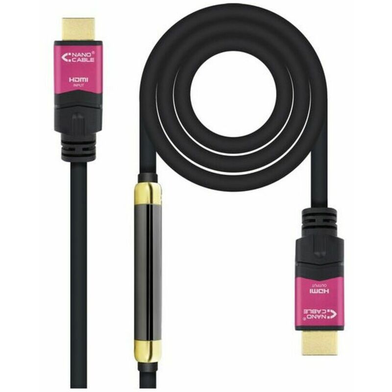 

NANOCABLE Cable HDMI NANOCABLE 10.15.3725 4K HDR 25 m Negro