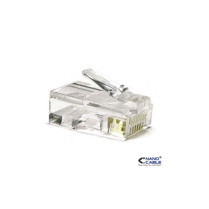 

Nanocable - bolsa 10 conectores rj45 cat.5e