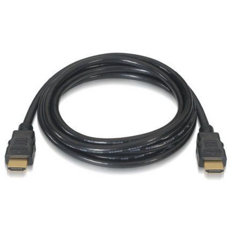 Nano Cable Schwarz Nanokabel - Hdmi 2.0 Kabel 4K@60Hz 18Gbps A/M-To-M 1M