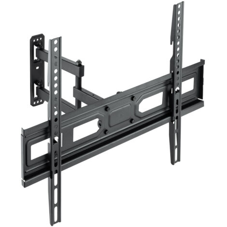 NANOCABLE TOOQ LP7863TN-B - Support mural de pour écrans de 37 à 70 pouces, couleur noire