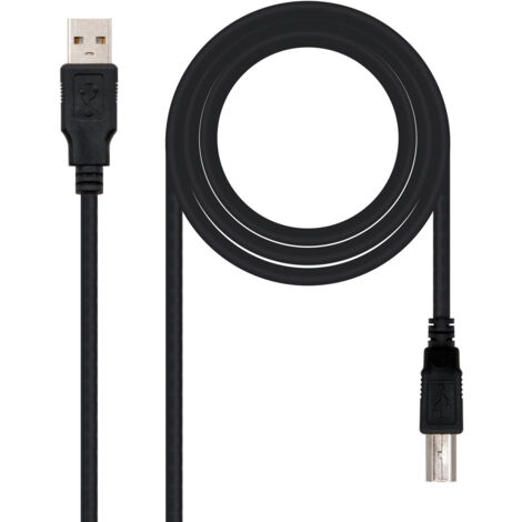 Nanocable - usb 2.0 cavo per stampante tipo a/m-b/m 3m nero