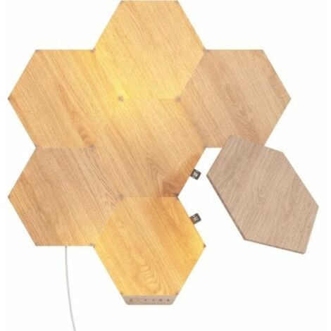 Nanoleaf Elements Kit d'éclairage bois intelligent Wi-Fi