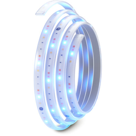 NANOLEAF ESSENTIALS LIGHTSTRIP EXTENSION, 2M RUBAN LED RGBW ADDITIONNEL - BANDE LED CONNECTÉE 16M COULEURS THREAD & BLUETOOTH, C