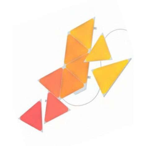 Nanoleaf Shapes Kit 9 Panneaux Triangulaires Multi-color