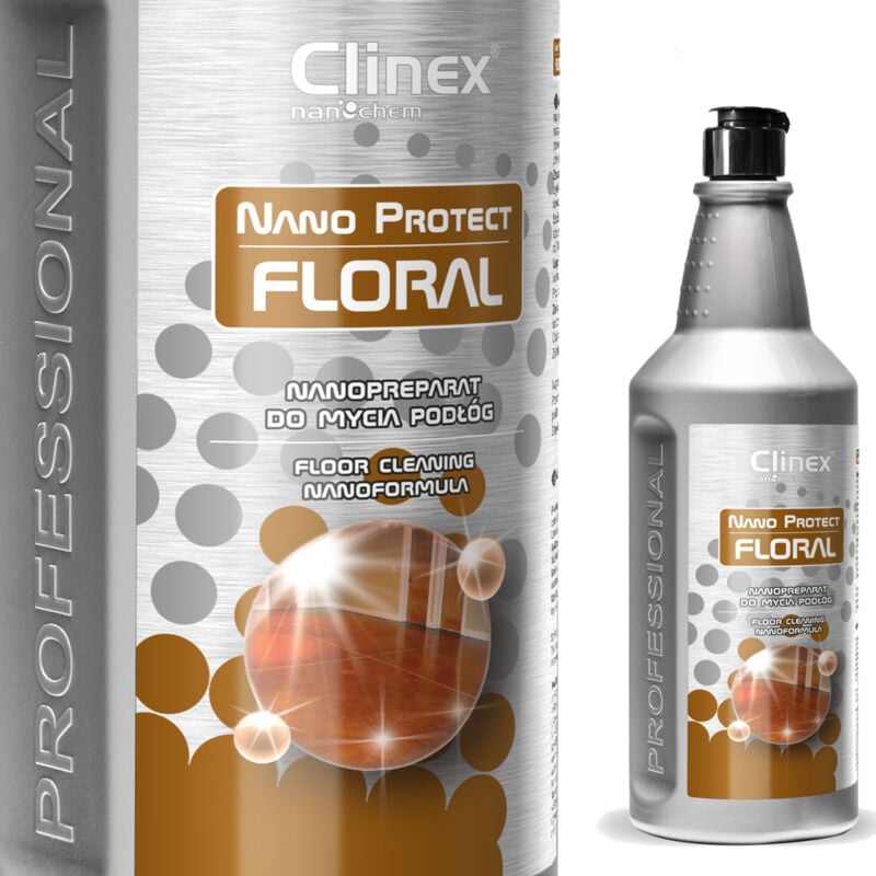 Nanopréparation liquide nettoyant sol CLINEX Nano Protect Floral 1L