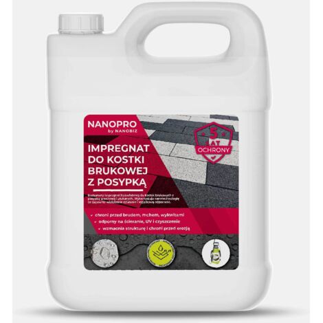 NANOPRO para impregnación de adoquines con granulado 20L