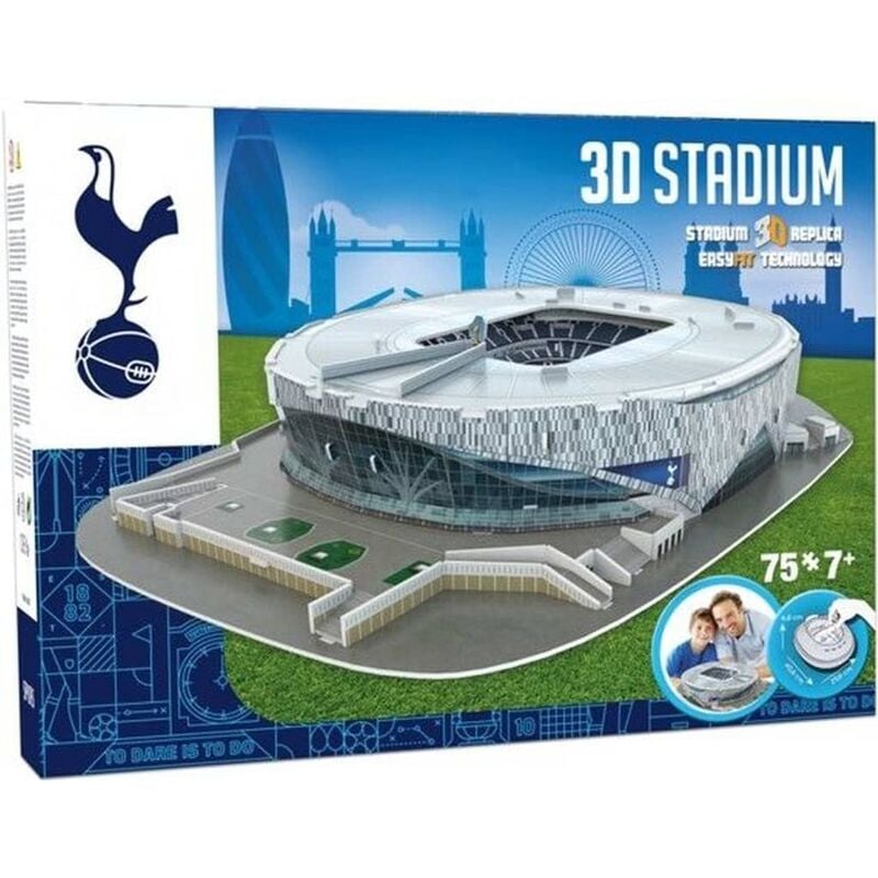 

Juego de puzle 3D de 75 piezas Tottenham Hotspur Stadium - Multicolor - Nanostad