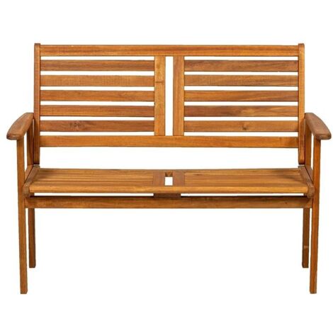 Napoli 2 Seater Bench - Acacia Hardwood - L60 x W120 x H96 cm