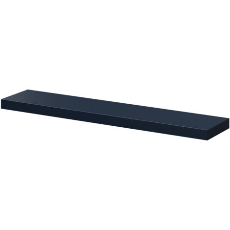 Napoli Deep Blue 60cm Floating Bathroom Shelf