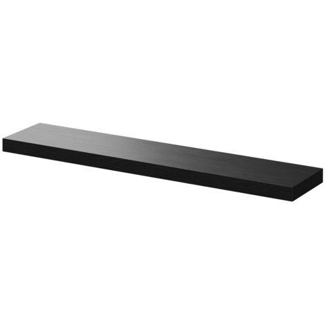 Napoli Nero Oak 60cm Floating Bathroom Shelf